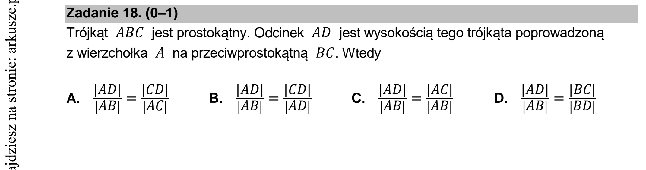 Matura dodatkowa, czerwiec 2022, podgląd zadania 18