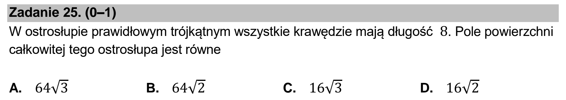Matura dodatkowa, czerwiec 2022, podgląd zadania 25