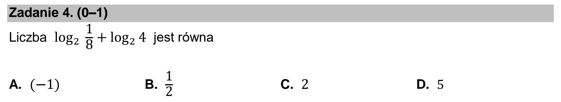 Matura dodatkowa, czerwiec 2023, podgląd zadania 4