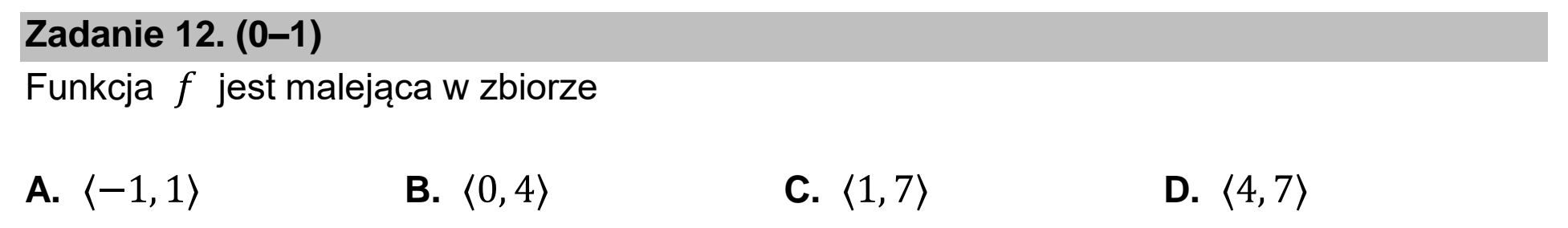 Matura dodatkowa, czerwiec 2024, podgląd zadania 12