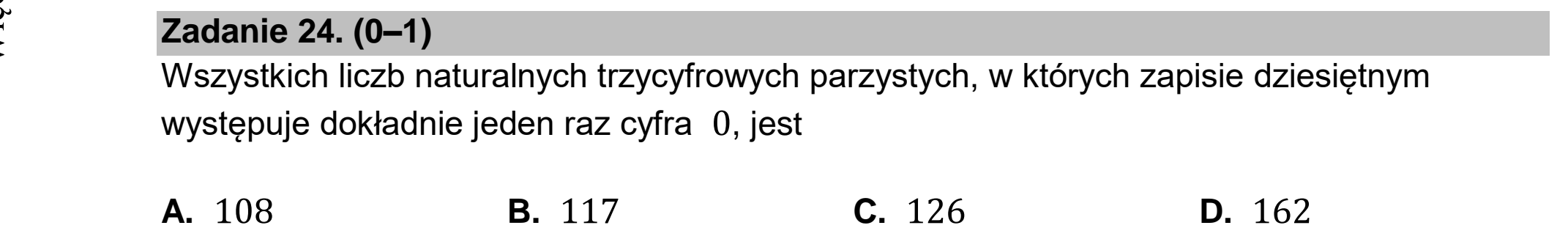 Matura dodatkowa, czerwiec 2025, podgląd zadania 24