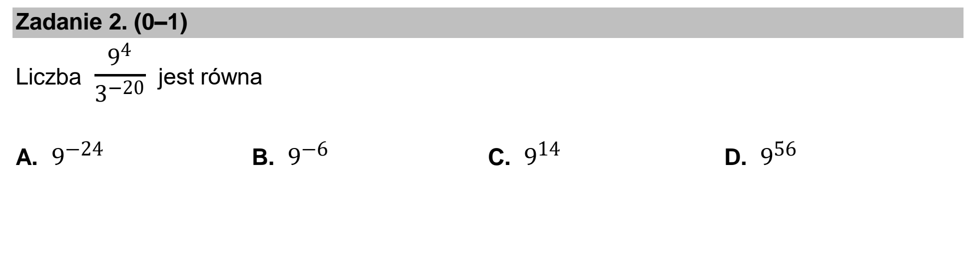 Matura dodatkowa, czerwiec 2026, podgląd zadania 2