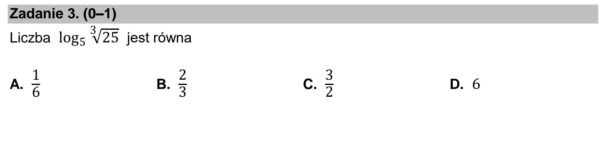 Matura dodatkowa, czerwiec 2026, podgląd zadania 3