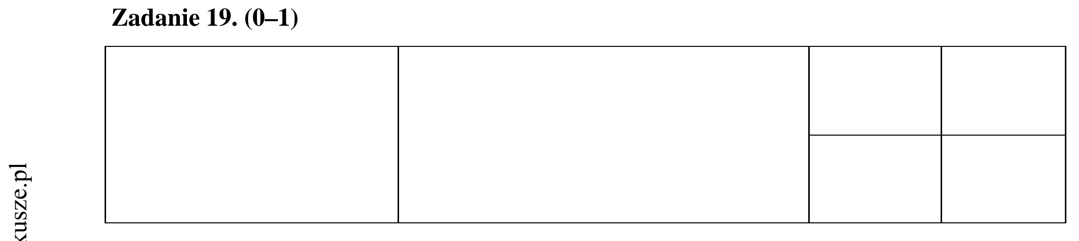 Matura dodatkowa, lipiec 2020, odpowiedź do zadania 19