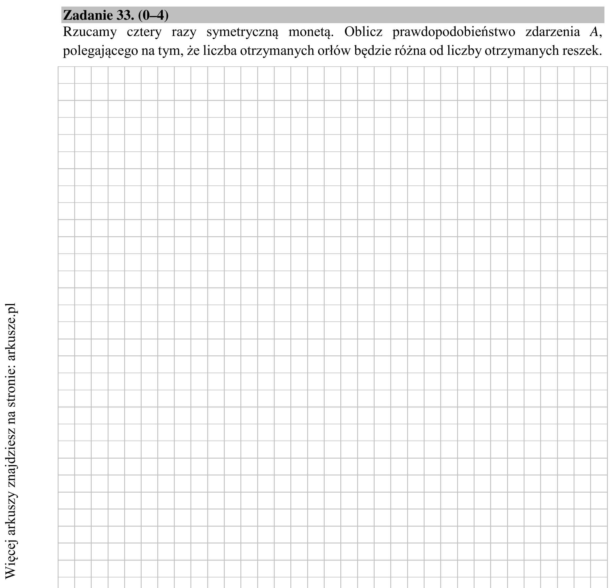Matura dodatkowa, lipiec 2020, podgląd zadania 33