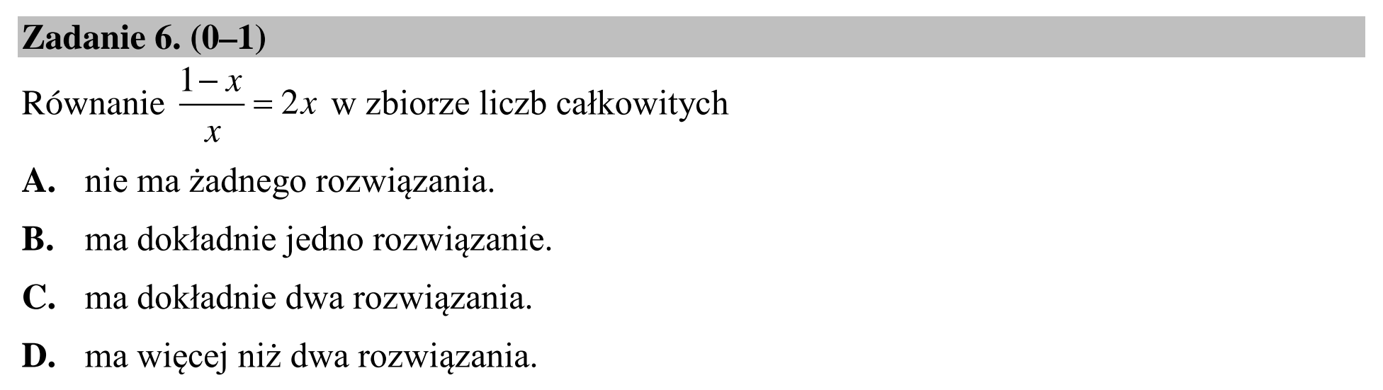 Matura dodatkowa, lipiec 2020, podgląd zadania 6