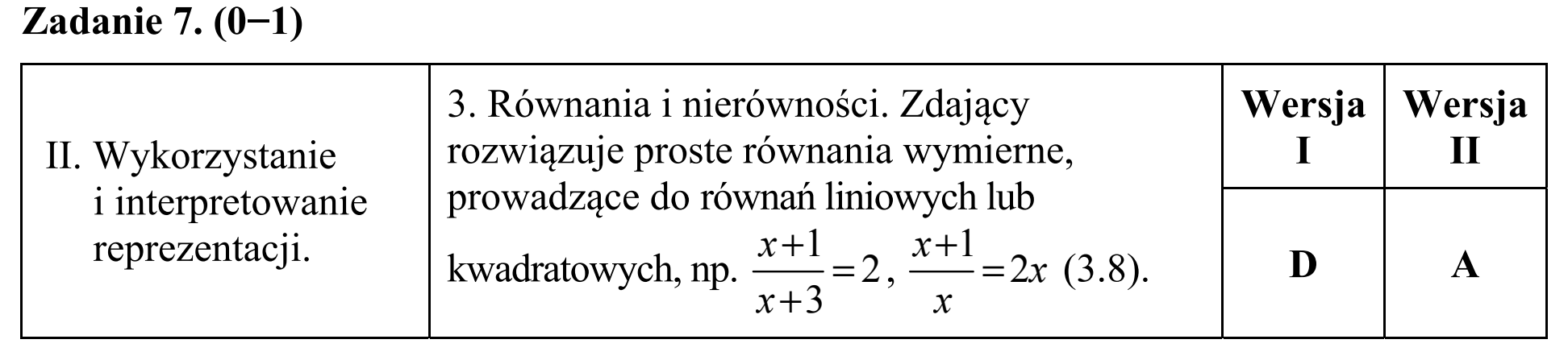Matura, maj 2015, odpowiedź do zadania 7
