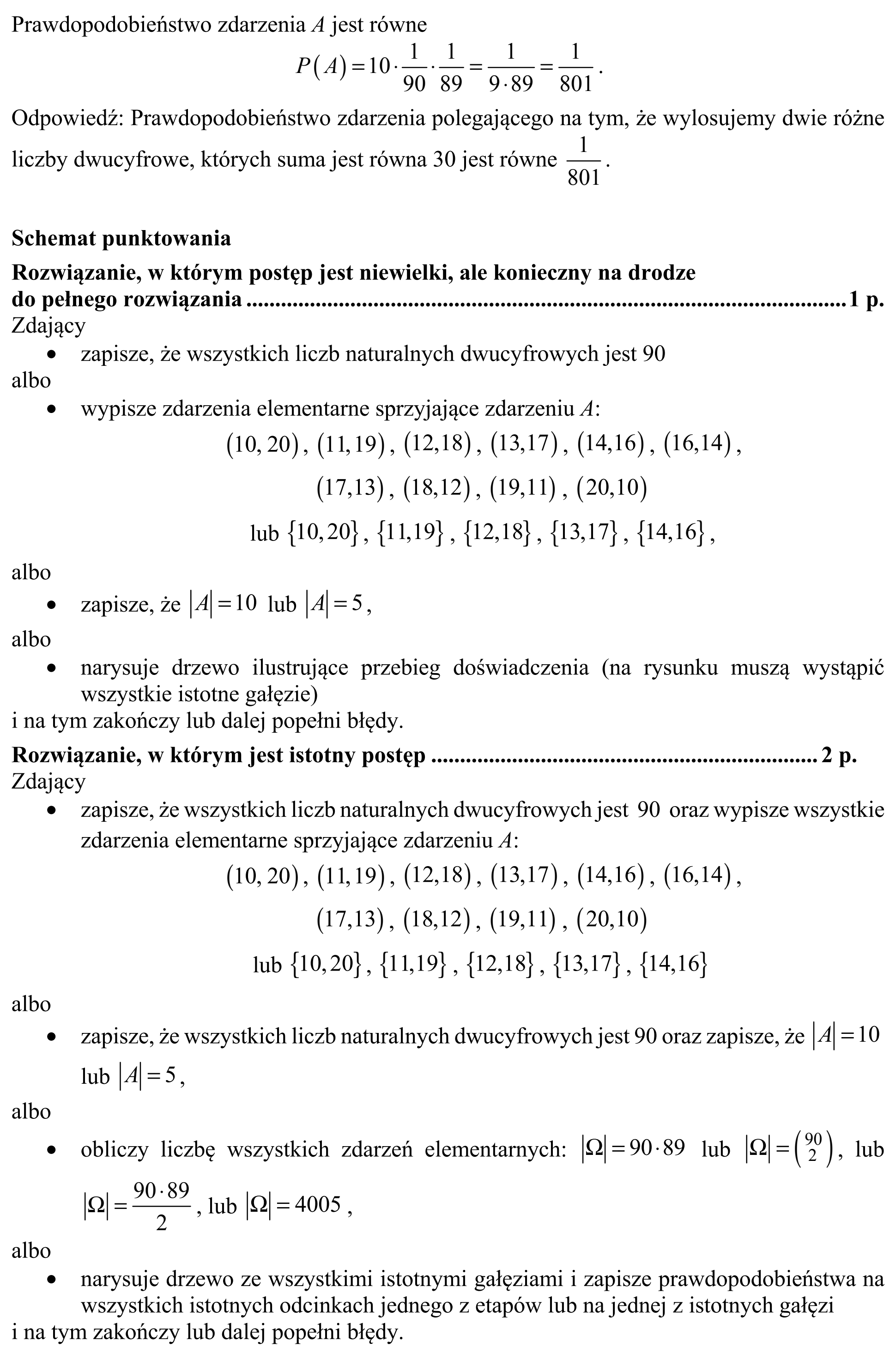 Matura, maj 2016, odpowiedź do zadania 34, fragment 3