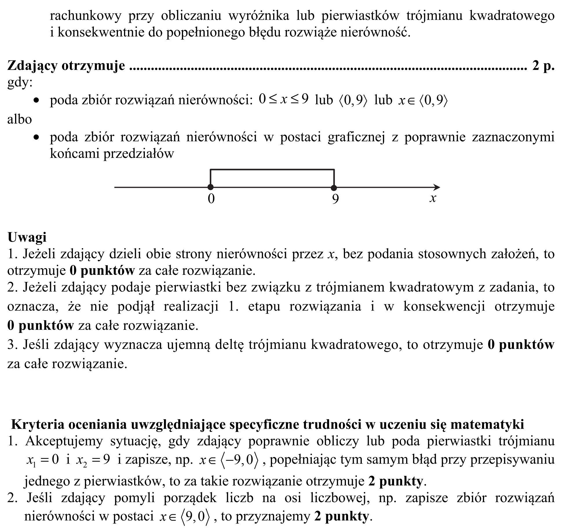 Matura, maj 2017, odpowiedź do zadania 26, fragment 2