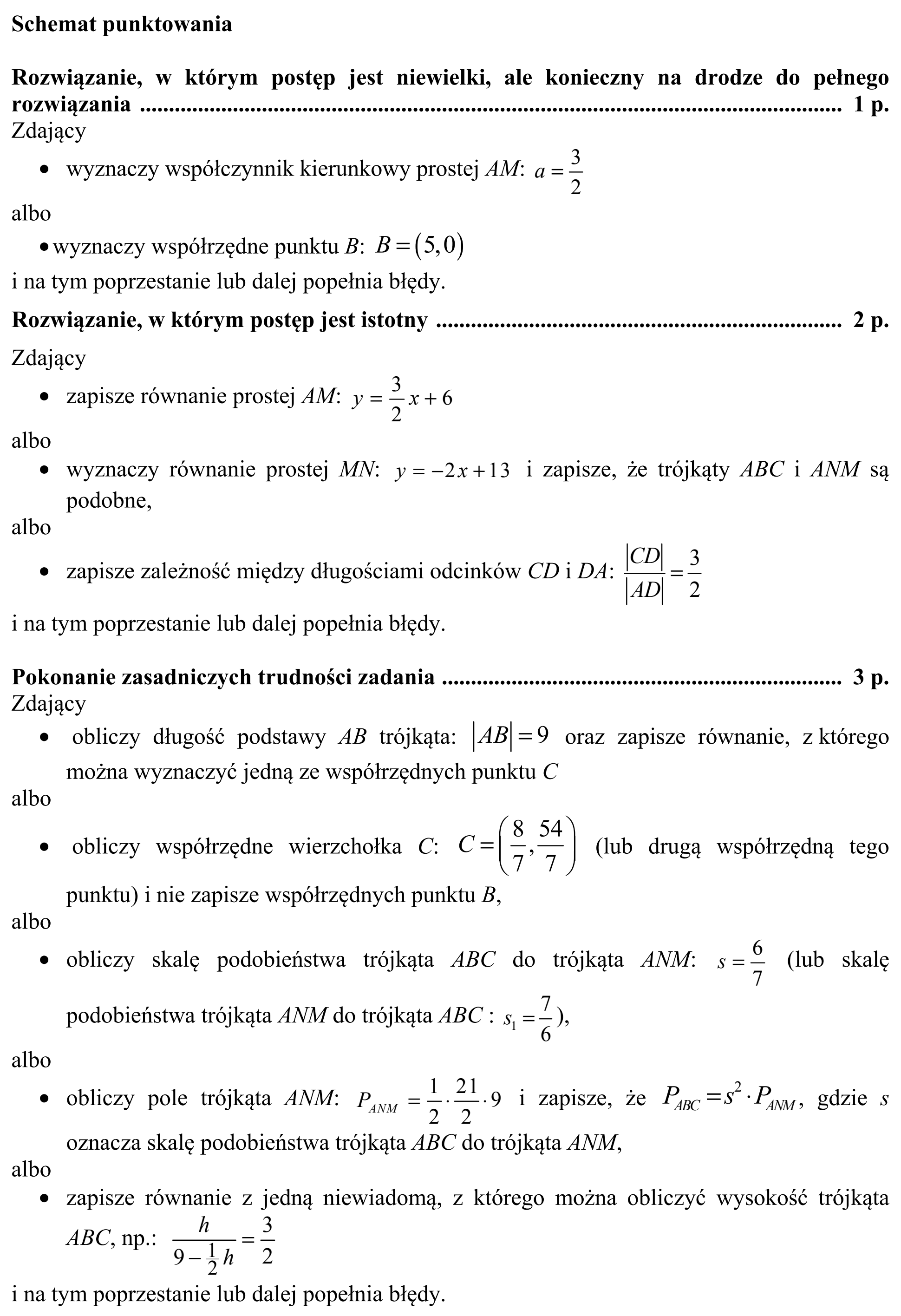 Matura, maj 2017, odpowiedź do zadania 32, fragment 4