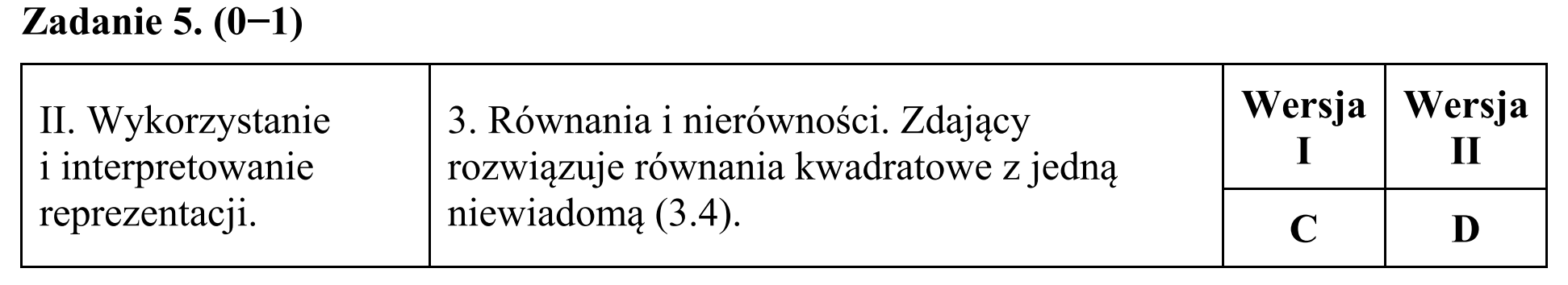 Matura, maj 2017, odpowiedź do zadania 5