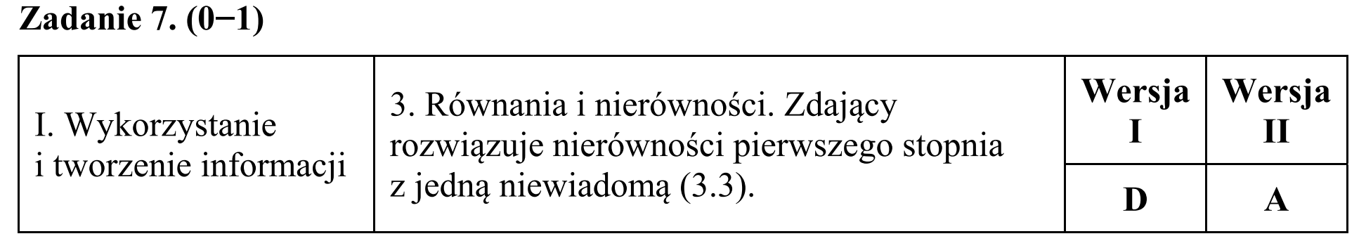 Matura, maj 2017, odpowiedź do zadania 7