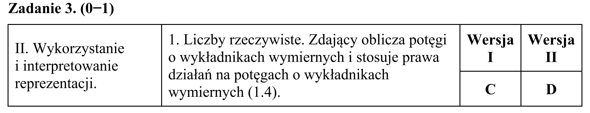 Matura, maj 2018, odpowiedź do zadania 3