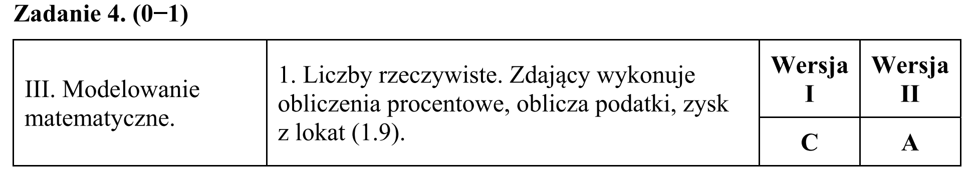 Matura, maj 2018, odpowiedź do zadania 4