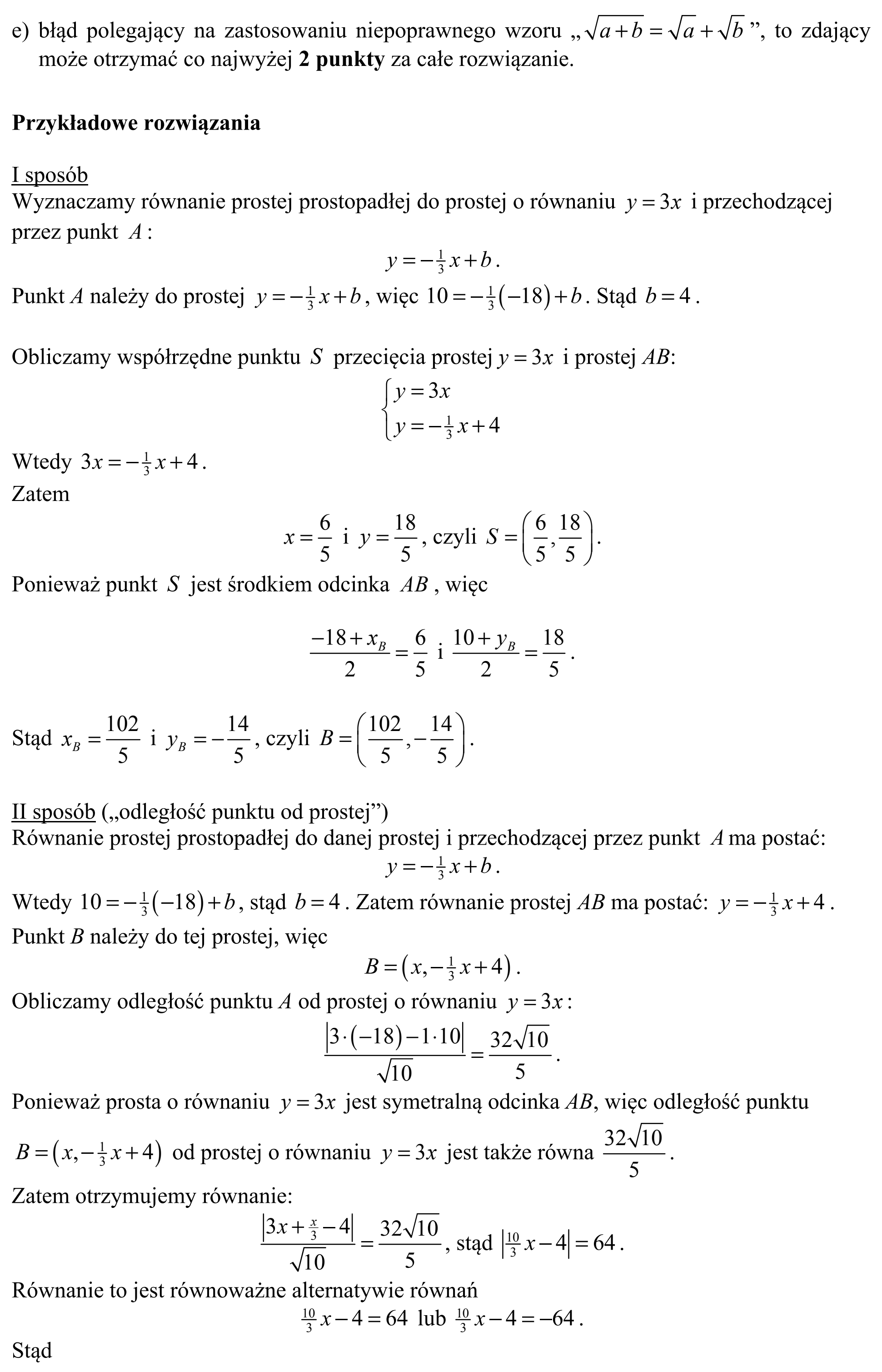 Matura, maj 2019, odpowiedź do zadania 33, fragment 3