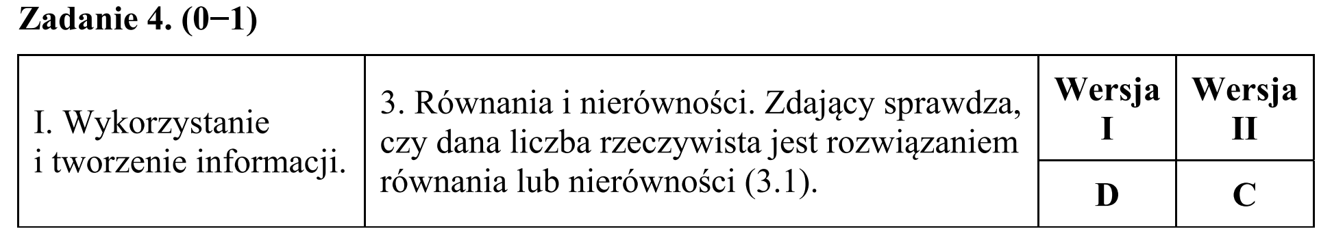 Matura, maj 2019, odpowiedź do zadania 4