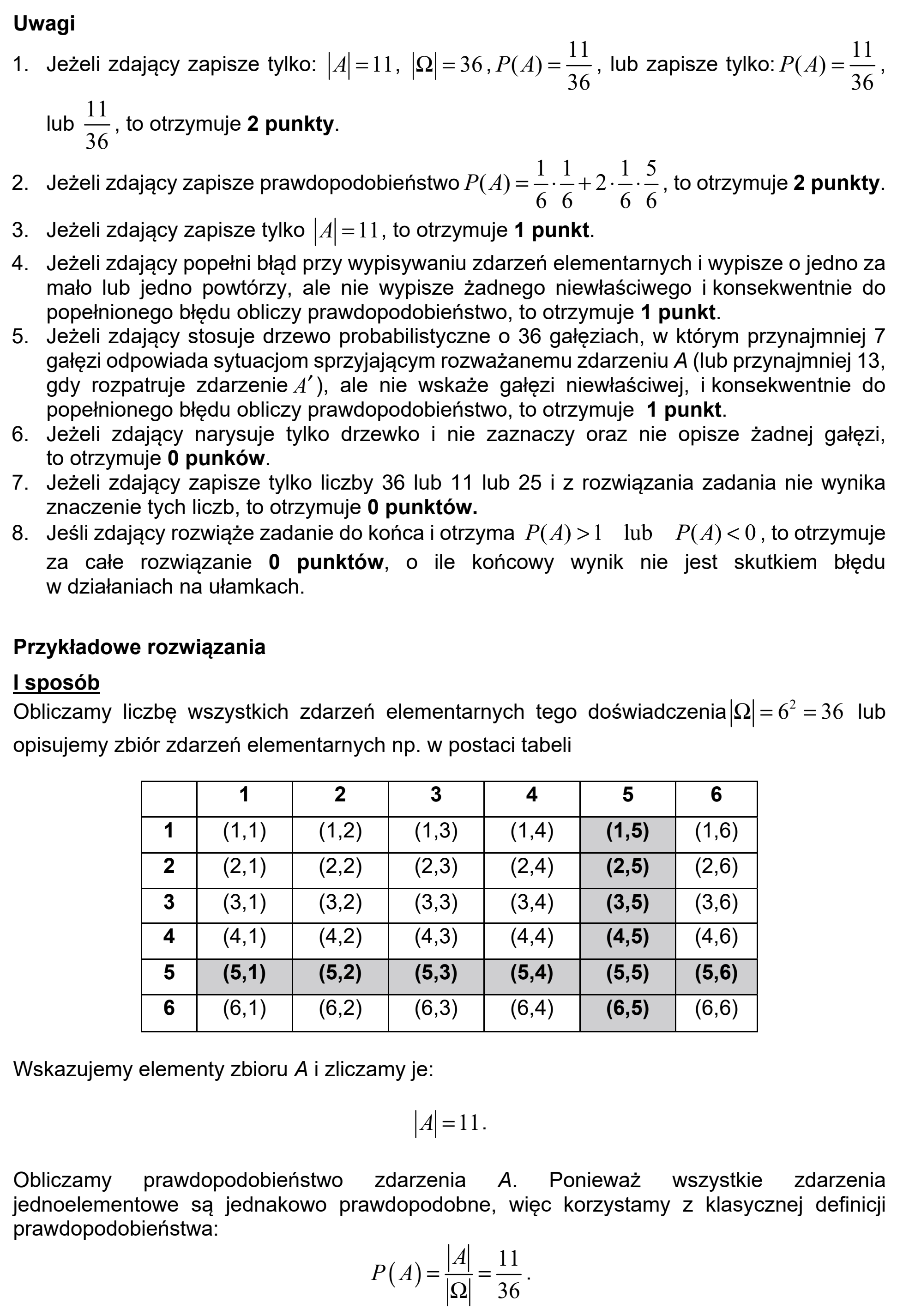 Matura, maj 2020, odpowiedź do zadania 30, fragment 2