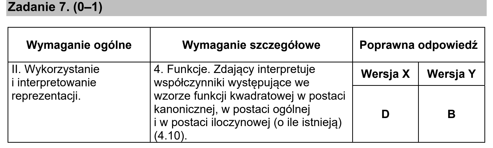 Matura, maj 2020, odpowiedź do zadania 7