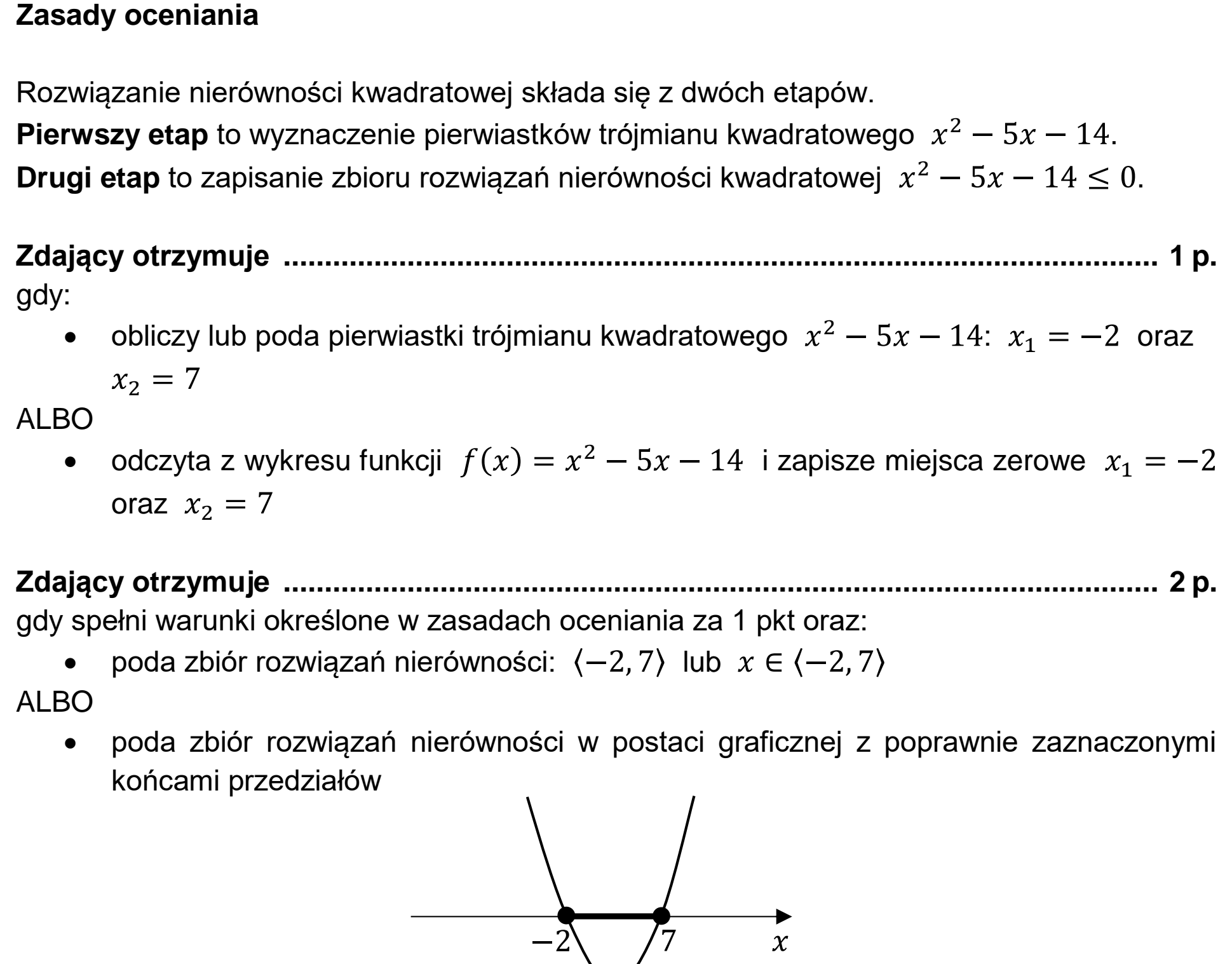 Matura, maj 2021, odpowiedź do zadania 29
