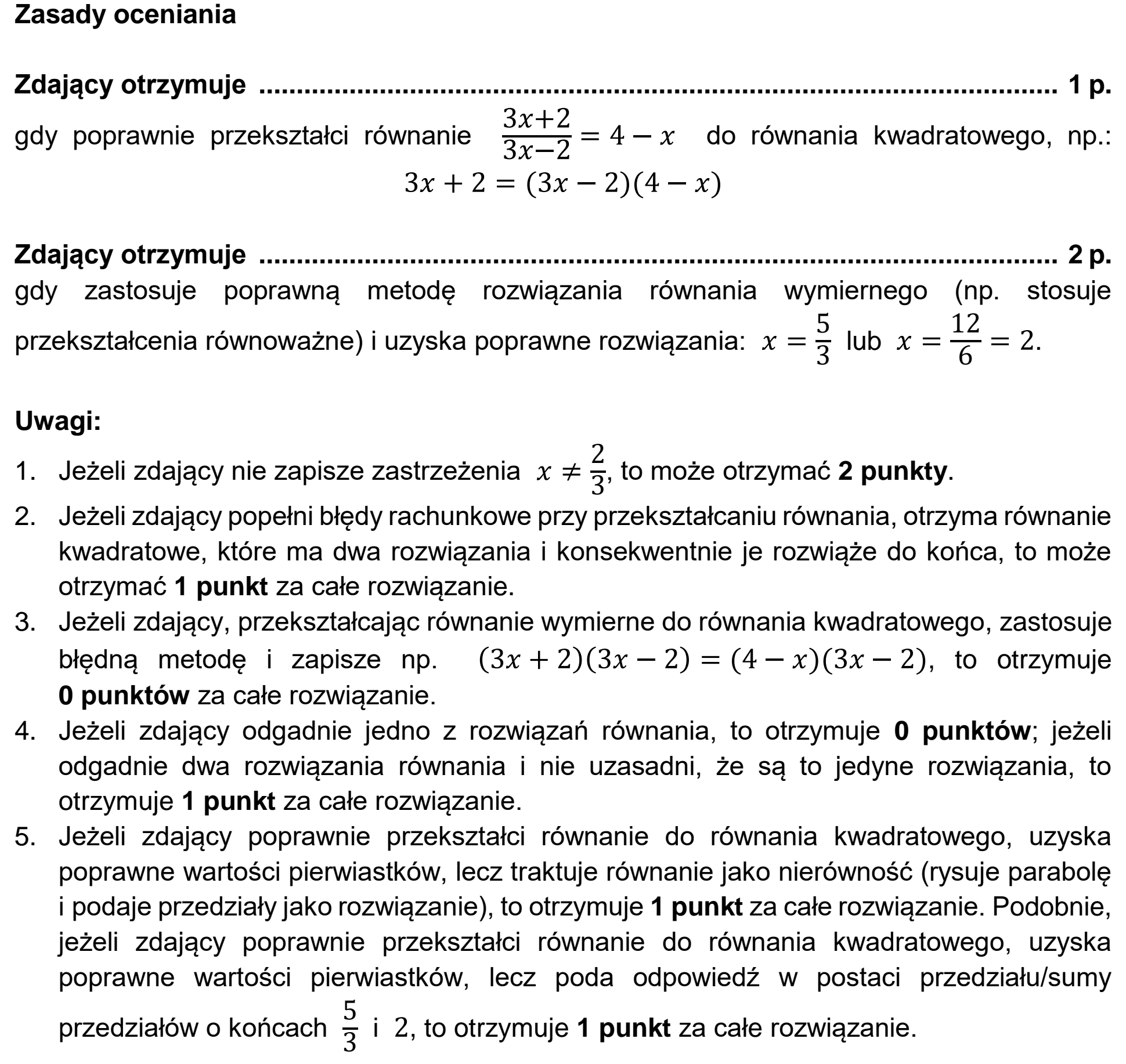 Matura, maj 2021, odpowiedź do zadania 32, fragment 1