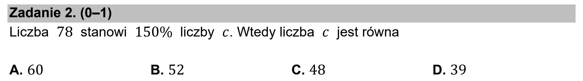 Matura, maj 2021, podgląd zadania 2