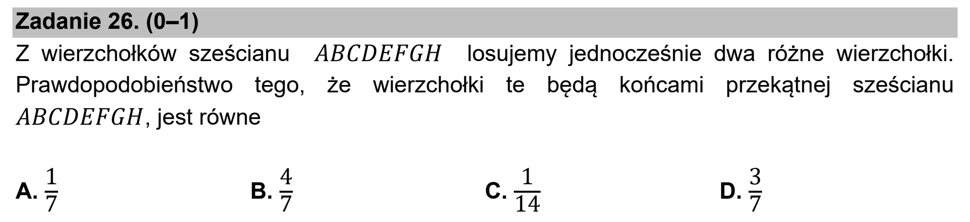 Matura, maj 2021, podgląd zadania 26