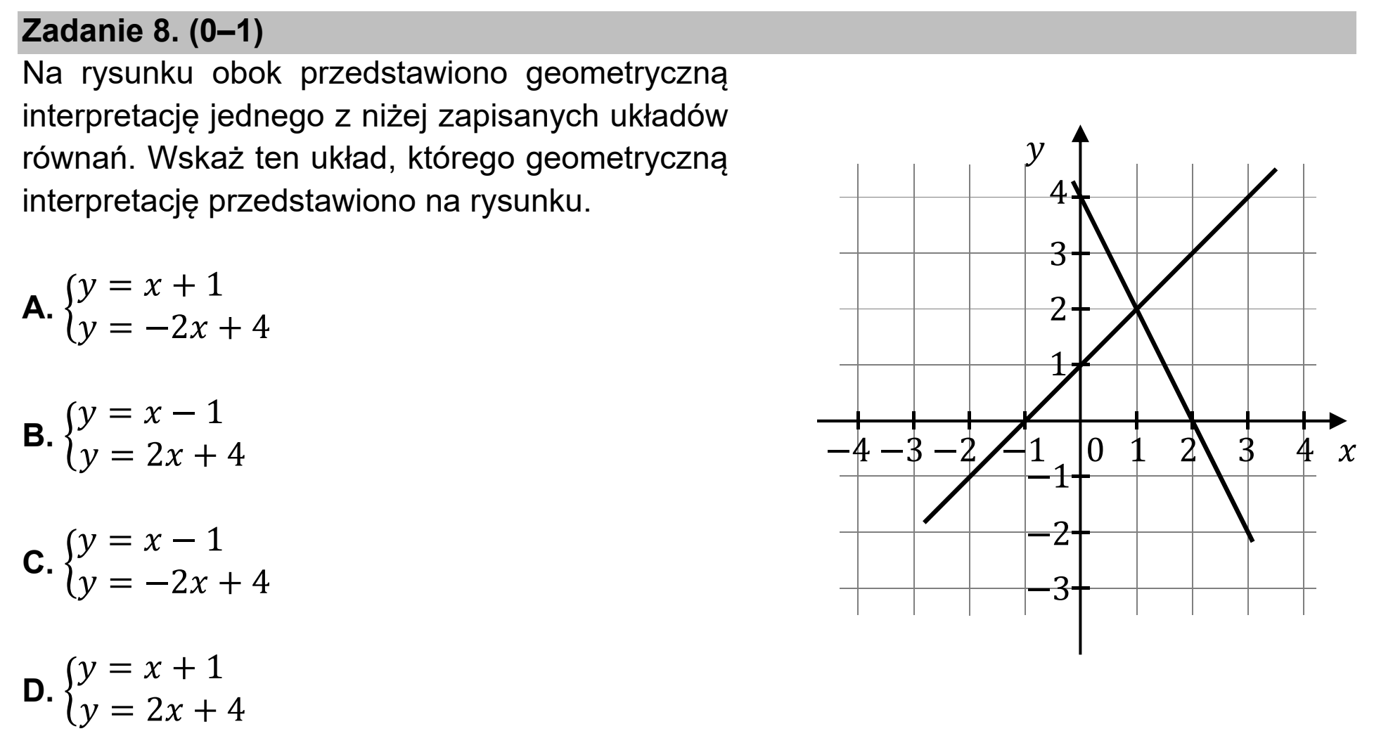 Matura, maj 2021, podgląd zadania 8