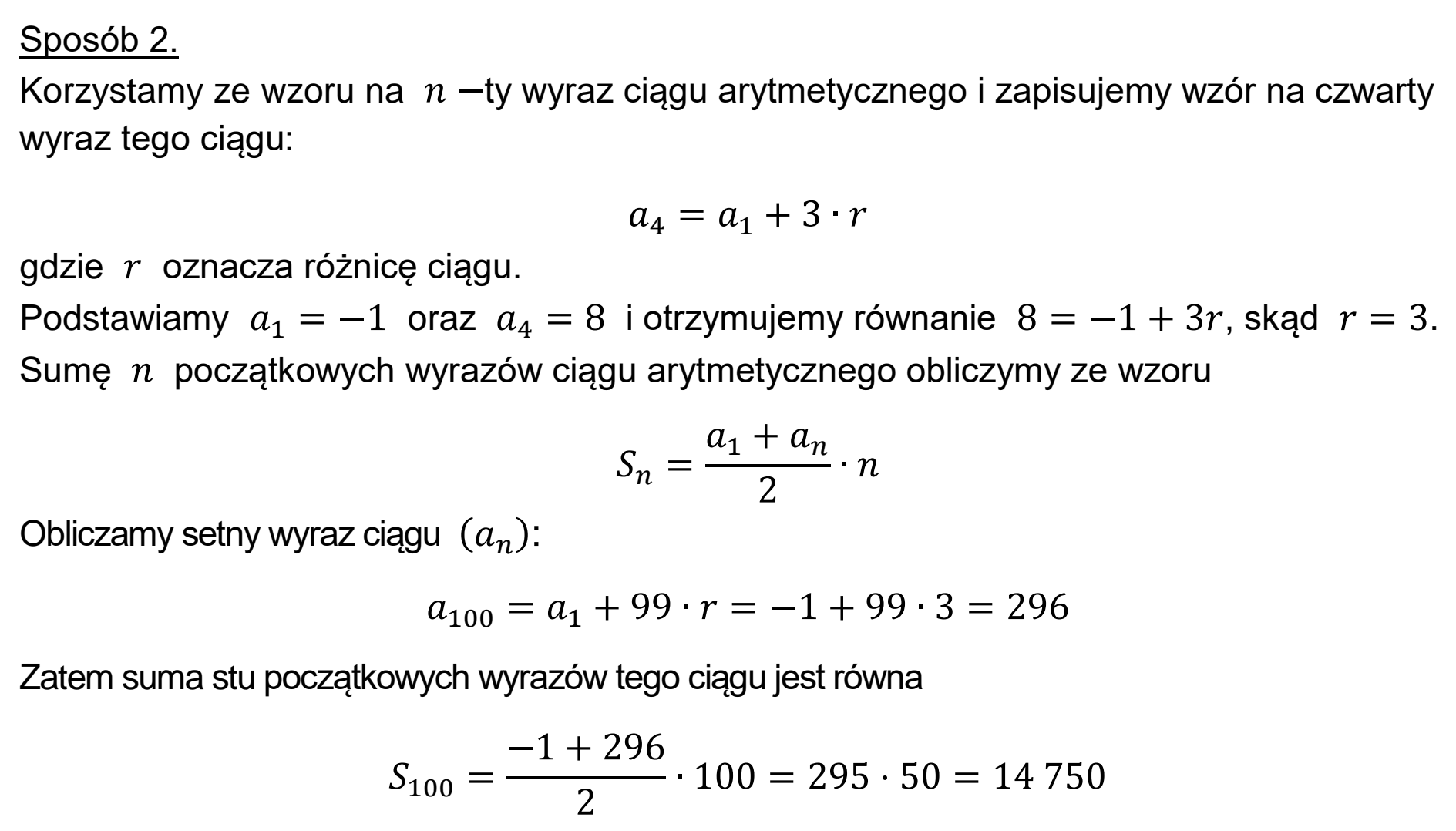 Matura, maj 2022, odpowiedź do zadania 30, fragment 2