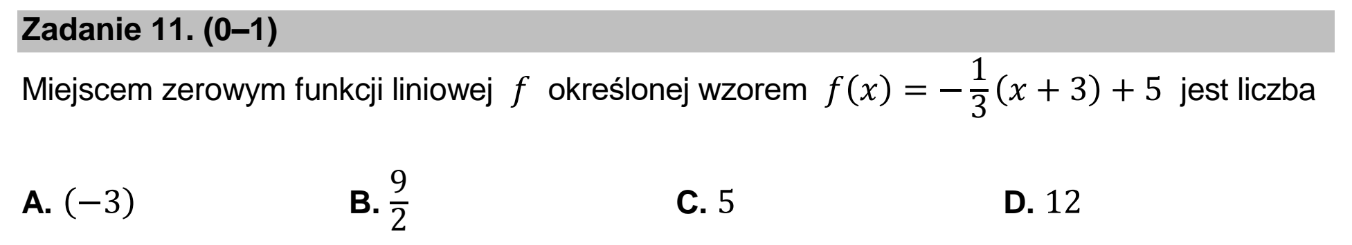 Matura, maj 2022, podgląd zadania 11