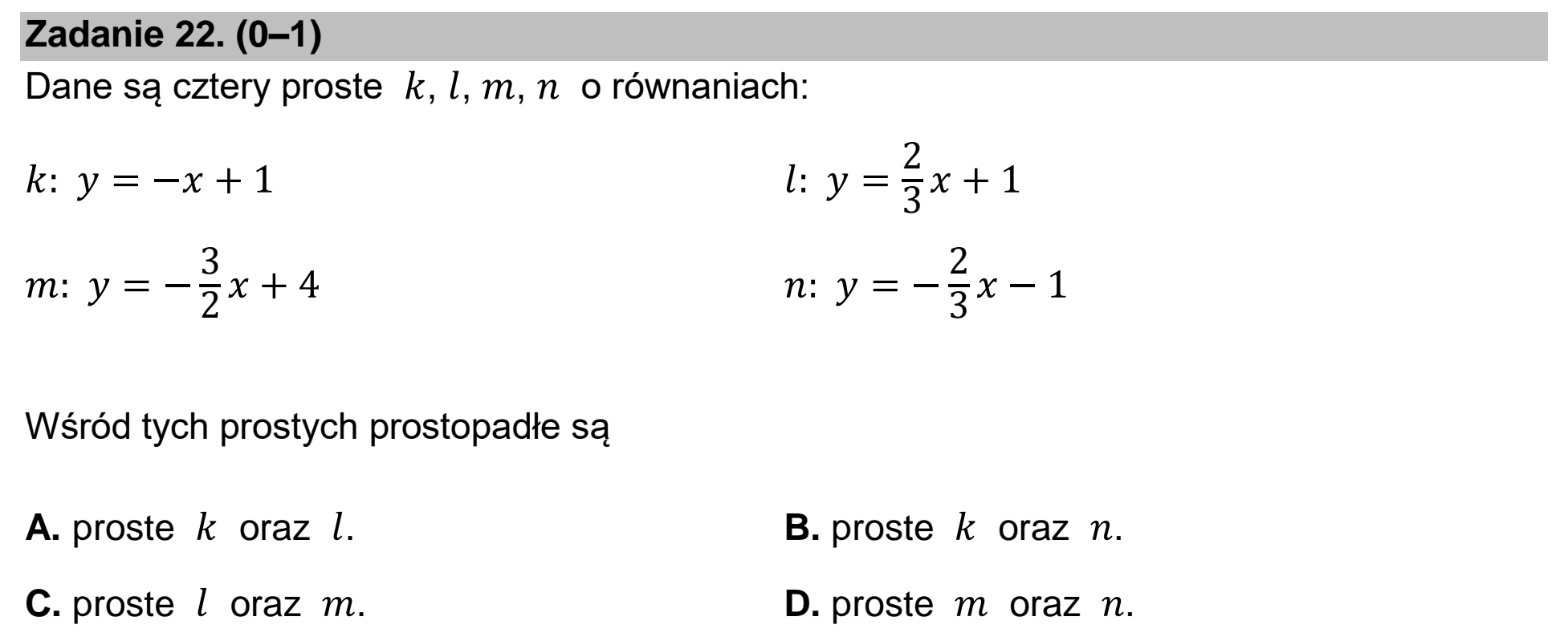 Matura, maj 2022, podgląd zadania 22