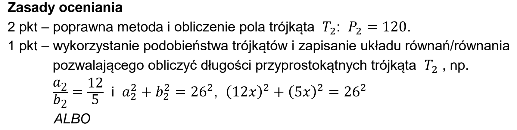 Matura, maj 2023, odpowiedź do zadania 33