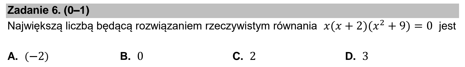 Matura, maj 2024, podgląd zadania 6
