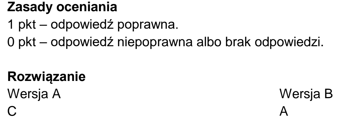 Matura, maj 2024, odpowiedź do zadania 11