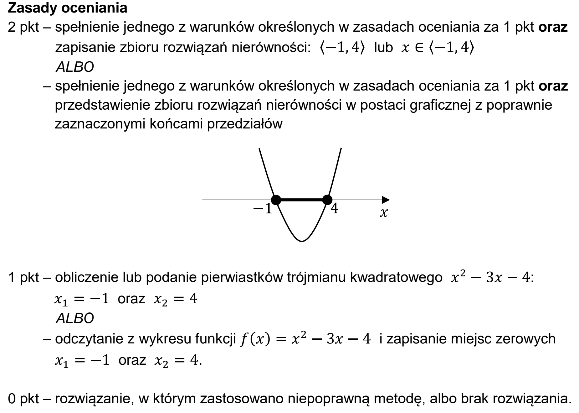 Matura, maj 2024, odpowiedź do zadania 30, fragment 1