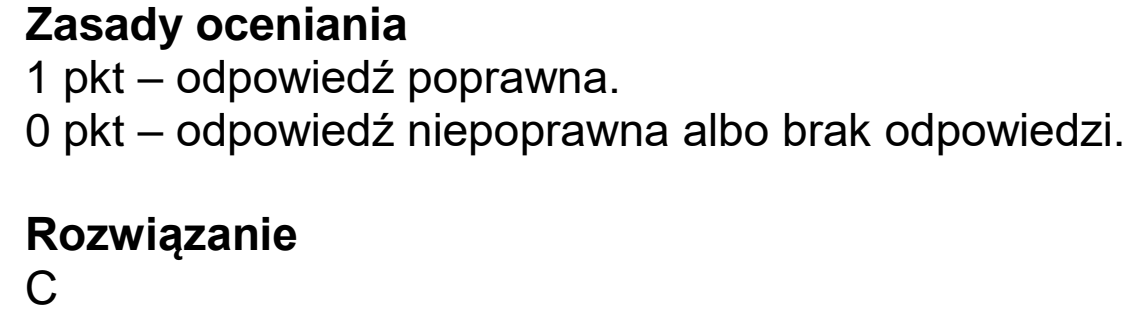 Matura próbna, marzec 2021, odpowiedź do zadania 11, fragment 1
