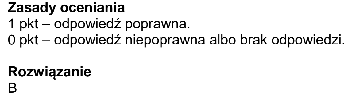 Matura próbna, marzec 2021, odpowiedź do zadania 21