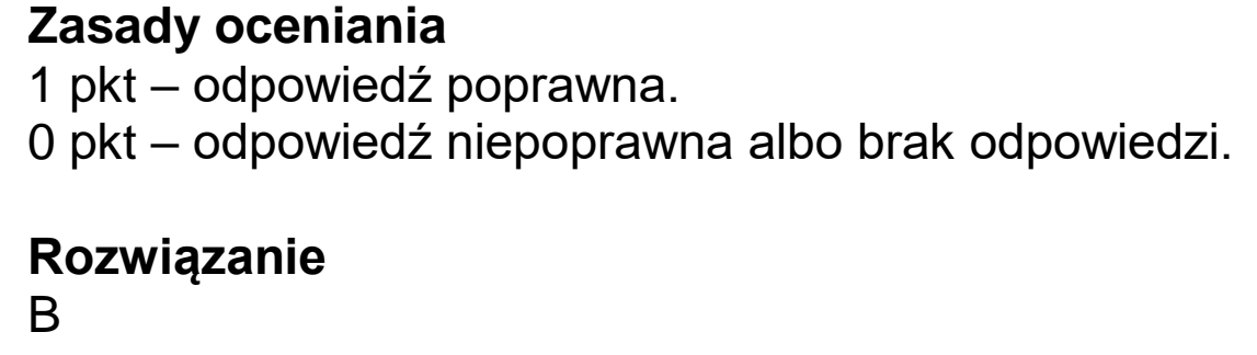 Matura próbna, marzec 2021, odpowiedź do zadania 23