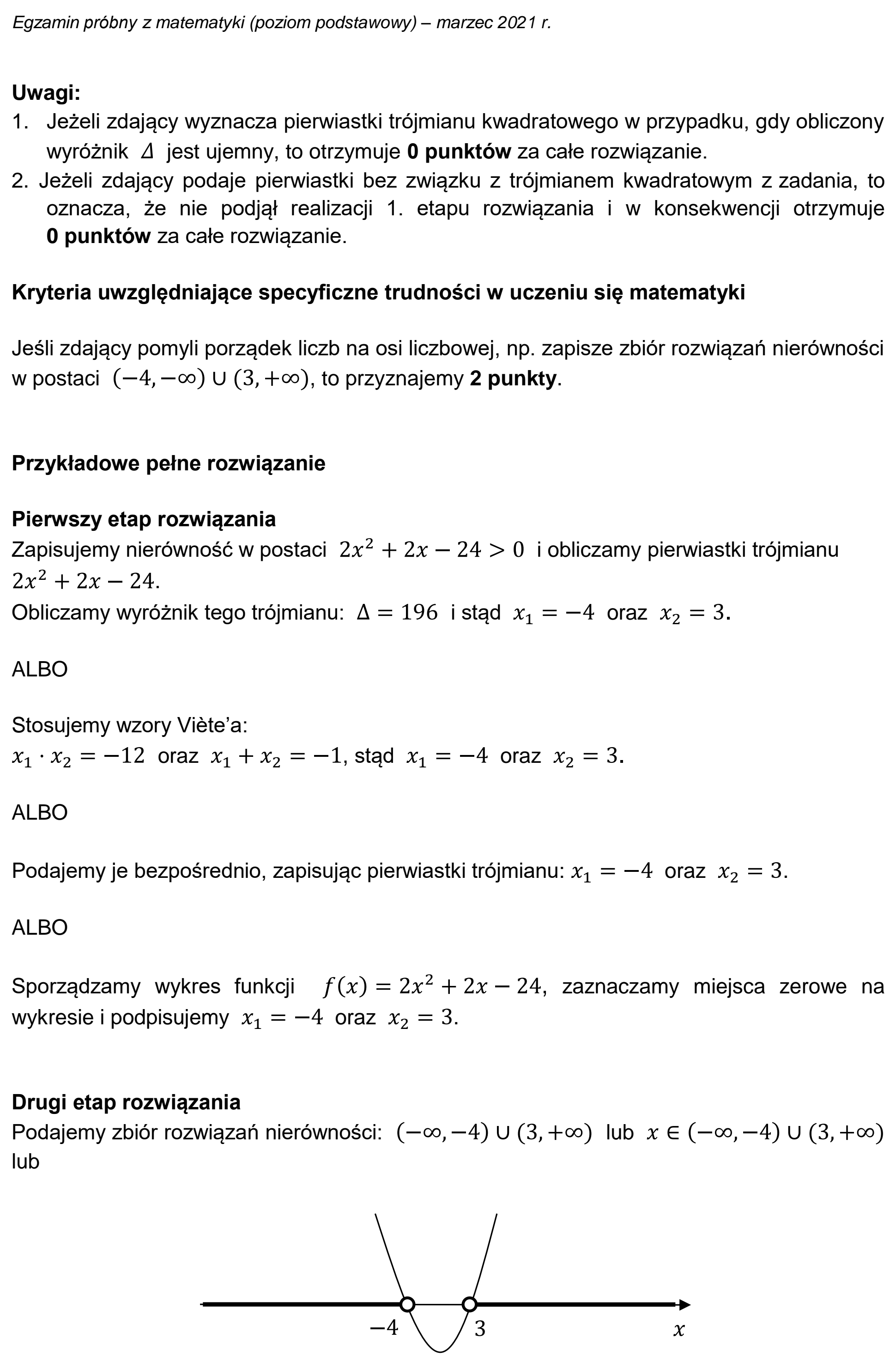 Matura próbna, marzec 2021, odpowiedź do zadania 29, fragment 2