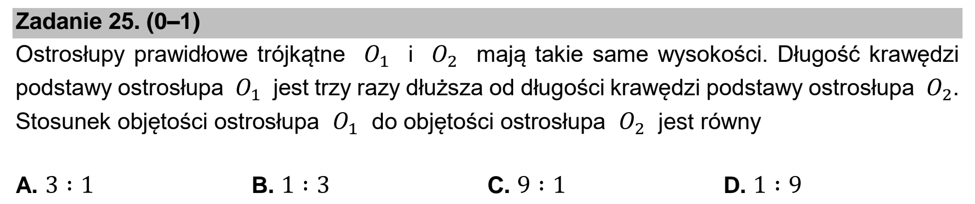Matura próbna, marzec 2021, podgląd zadania 25