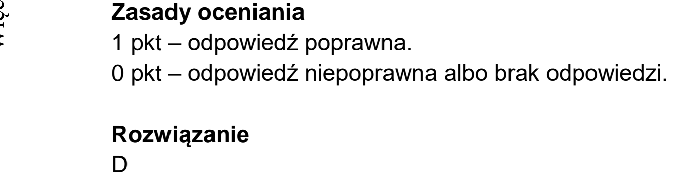 Matura dodatkowa, czerwiec 2023, odpowiedź do zadania 26
