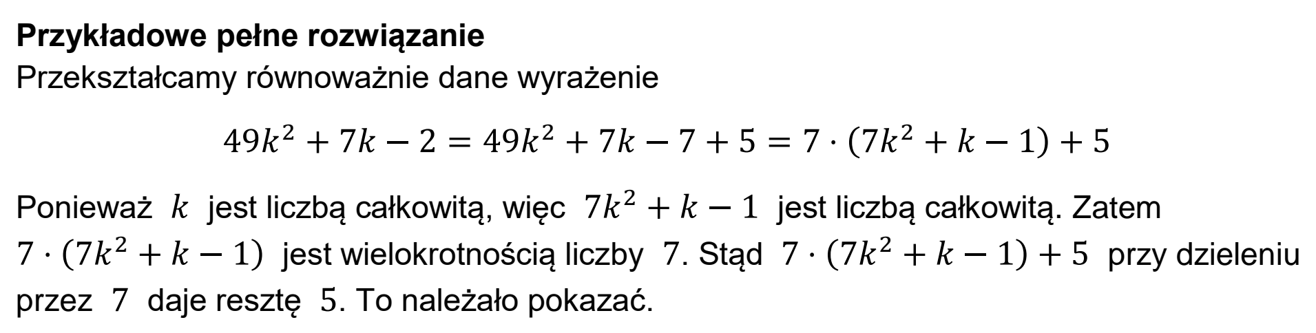Matura dodatkowa, czerwiec 2023, odpowiedź do zadania 3, fragment 2