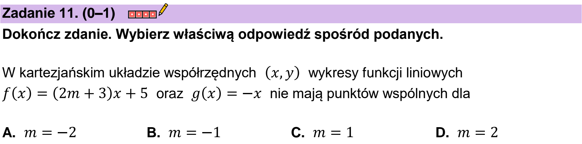 Matura dodatkowa, czerwiec 2023, podgląd zadania 11