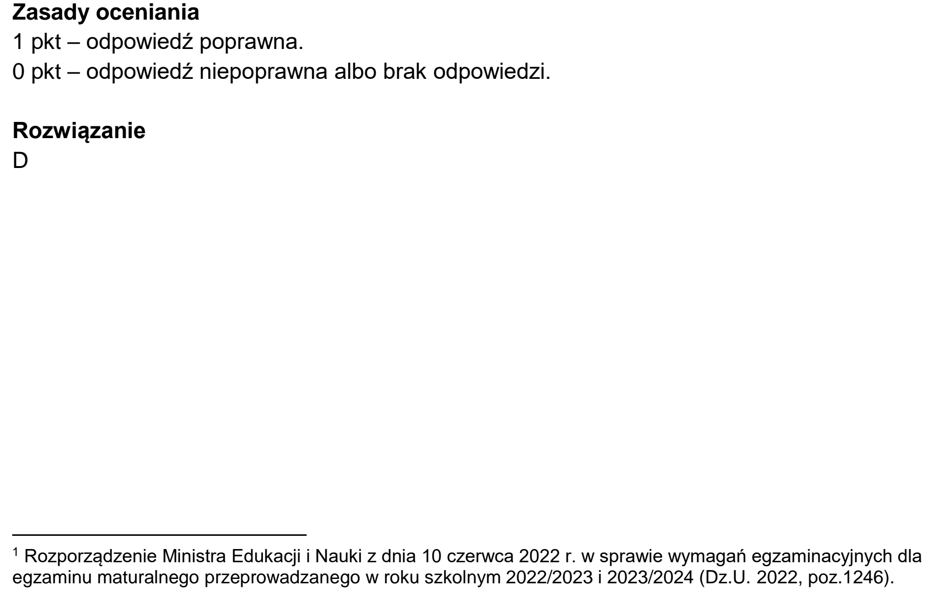 Matura dodatkowa, czerwiec 2024, odpowiedź do zadania 1