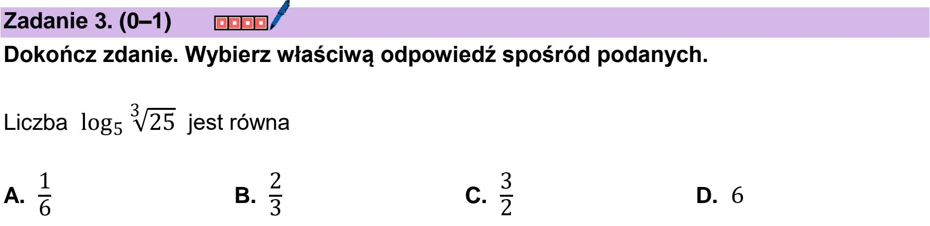 Matura dodatkowa, czerwiec 2026, podgląd zadania 3