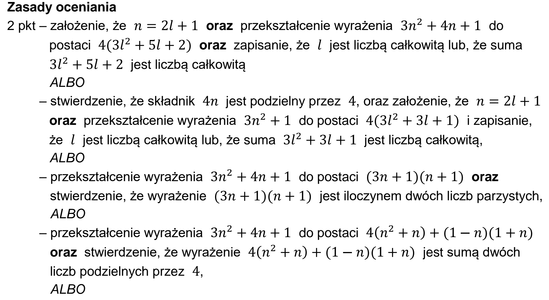 Matura próbna, grudzien 2023, odpowiedź do zadania 5