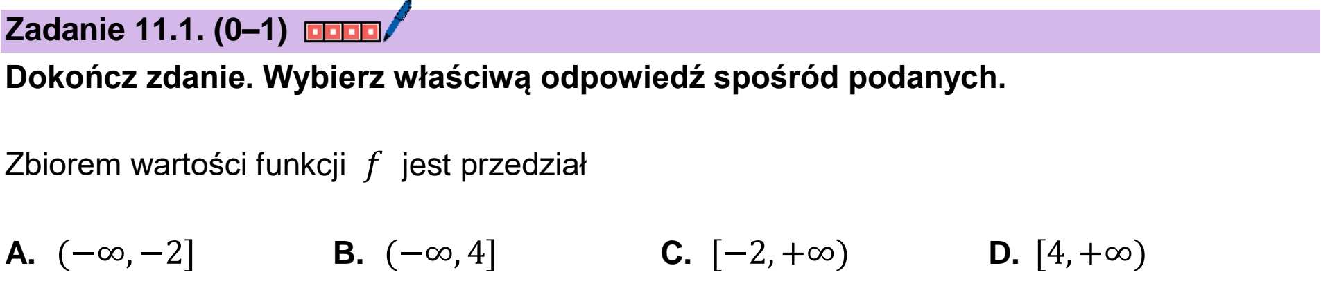 Matura próbna, grudzien 2023, zadanie 11.1