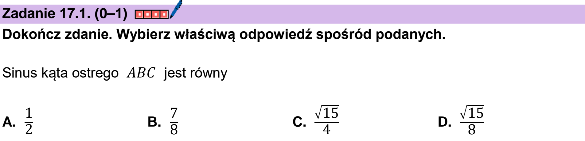 Matura próbna, grudzien 2024, zadanie 17.1
