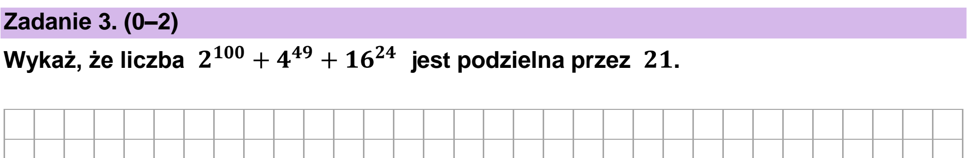 Matura próbna, grudzien 2024, podgląd zadania 3