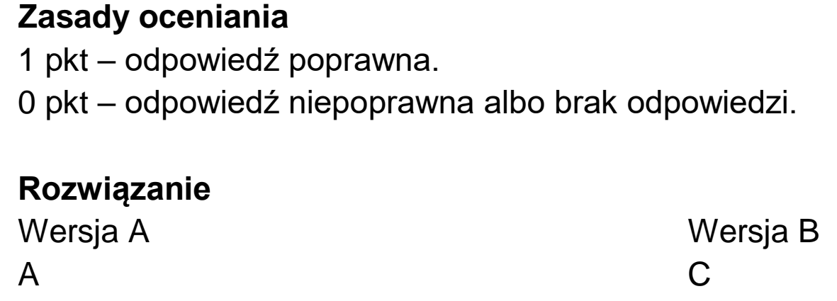 Matura, maj 2023, odpowiedź do zadania 14