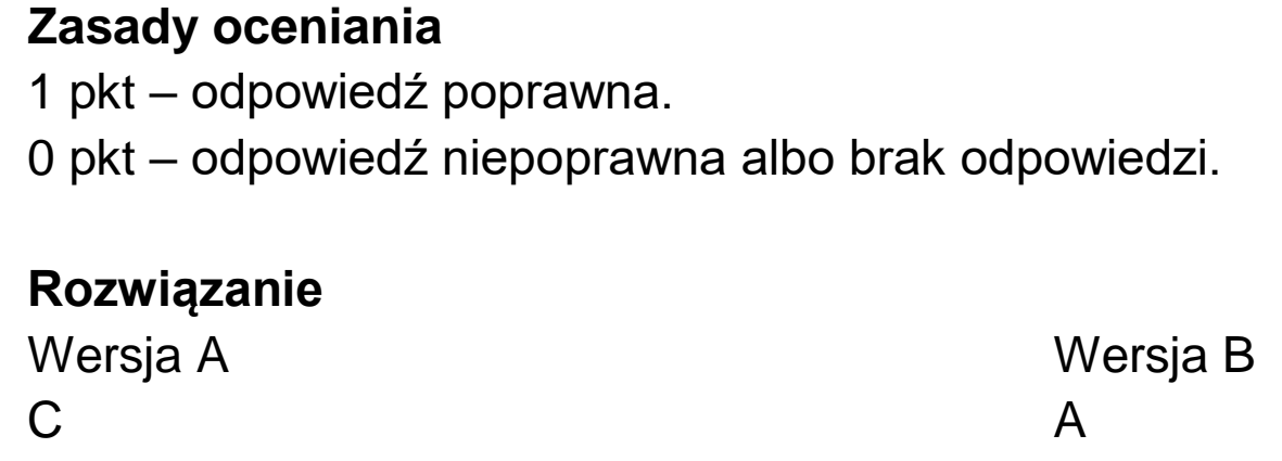 Matura, maj 2023, odpowiedź do zadania 28